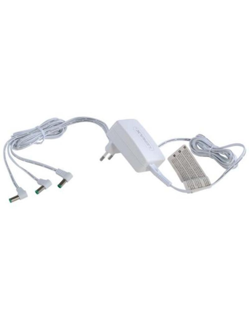 Lemax power adaptor- 4,5 V white - 3 à 4 output - fixed plug, Enlèvement, Comme neuf