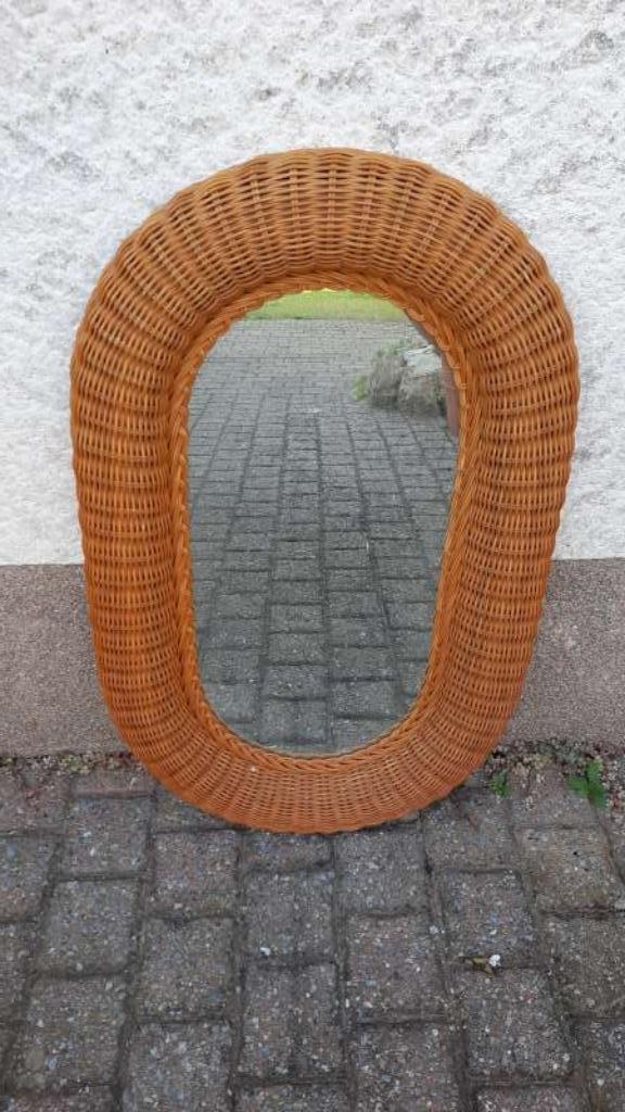 Vintage / retro rotan-spiegel, Enlèvement