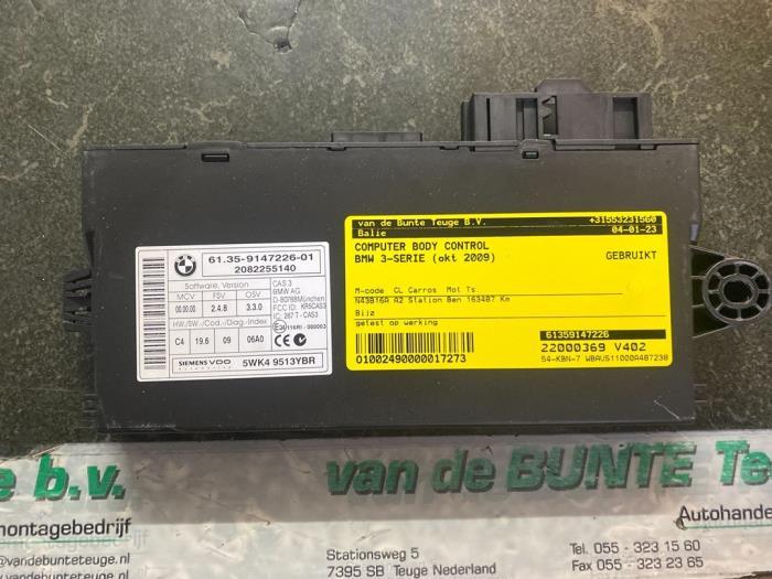 Computer Body Control van een BMW 3-Serie, Ophalen of Verzenden, 3 maanden garantie, Gebruikt, BMW