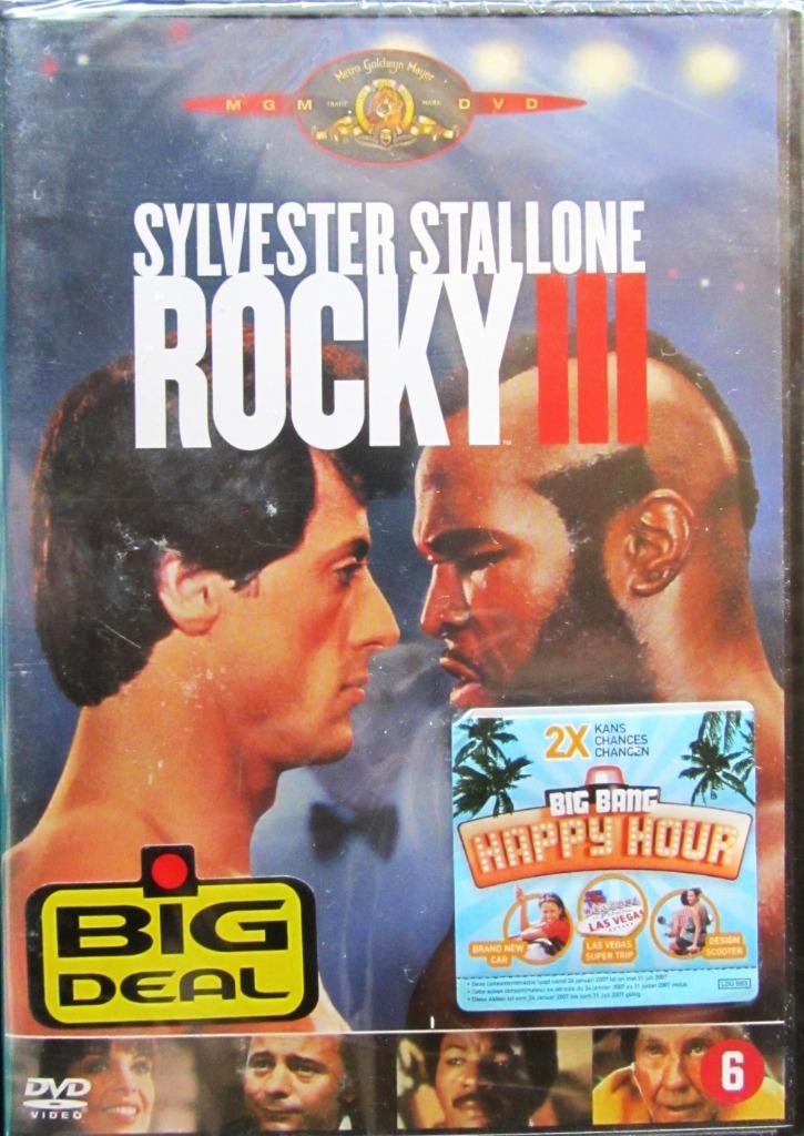 DVD ACTIE- ROCKY 3 (SYLVESTER STALLONE), Tous les âges, Enlèvement ou Envoi, Neuf, dans son emballage, Thriller d'action
