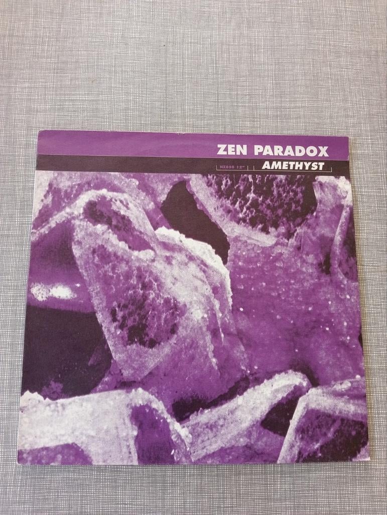 Zen Paradox 12 " Amethyst origineel 1ste persing 1995 rare, Ophalen of Verzenden, Gebruikt, 12 inch, Techno of Trance