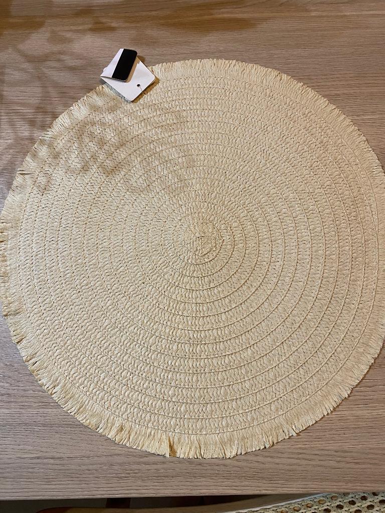 Bohemian placemats, Ophalen, Nieuw, Beige, Placemat