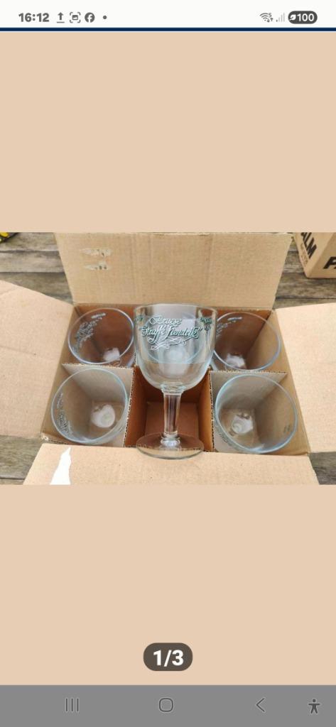 Set de 6 verres Chimay, Collections, Enlèvement ou Envoi, Neuf, Verre ou Verres, Autres marques