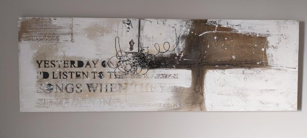 Toile sur cadre en bois 150cm  50cm