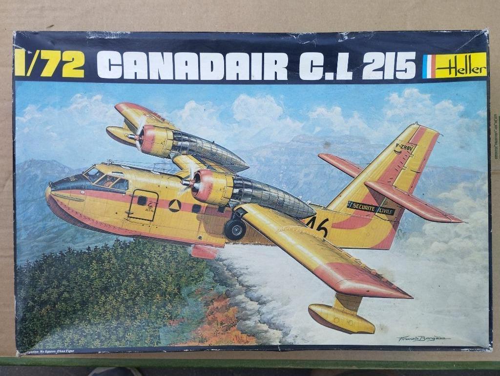 Canadair C.L 215, Heller 304, Hobby en Vrije tijd, Modelbouw | Vliegtuigen en Helikopters, 1:72 tot 1:144, Nieuw, Ophalen of Verzenden