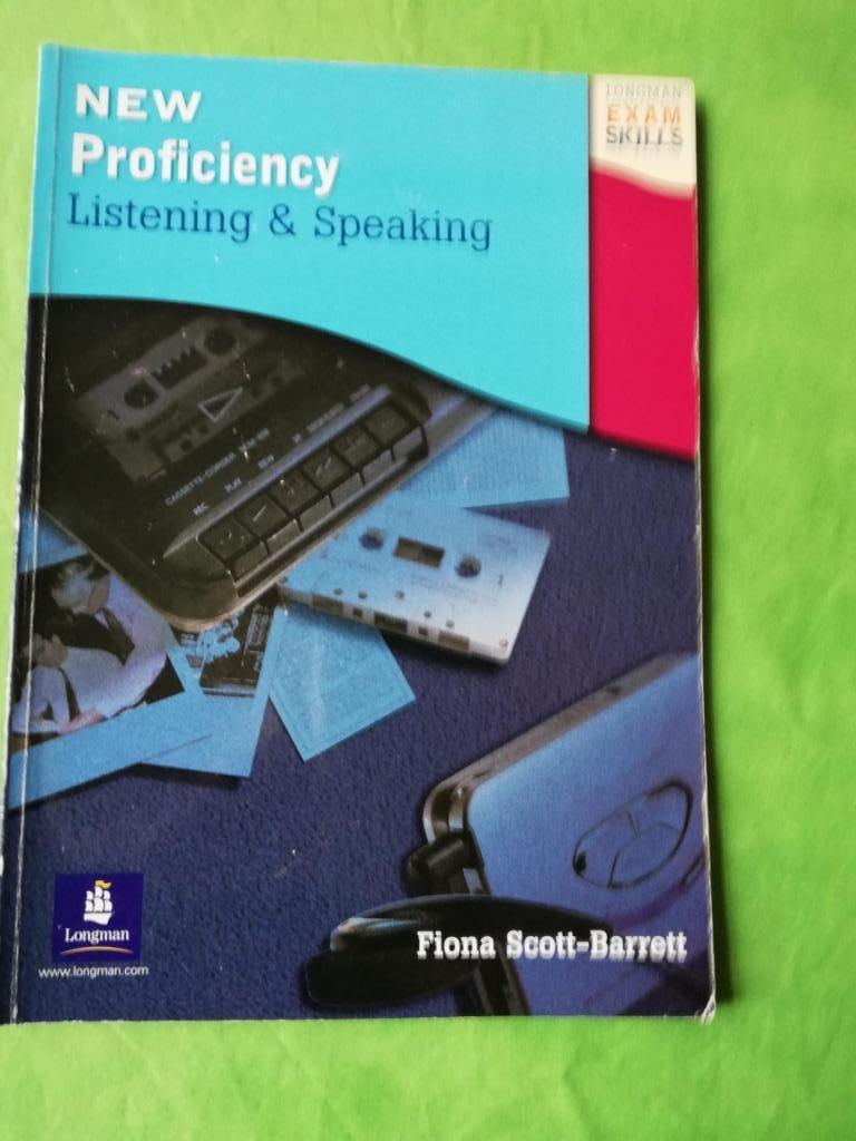 New Proficiency Listening & Speaking  -  Fiona Scott/Barrett, Fiona Scott-Barrett, Enlèvement ou Envoi, Utilisé, Non-fiction