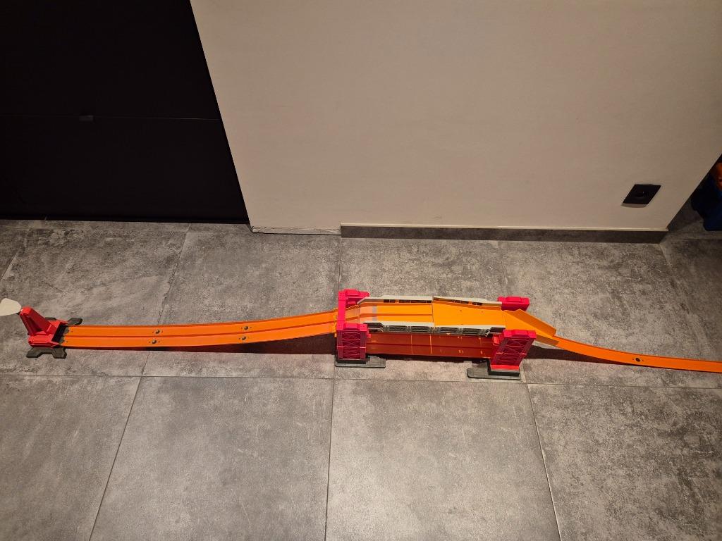 Générateur de circuits Hotwheels - Stunt Bridge, Électrique, Enlèvement, Hot Wheels, À monter soi-même