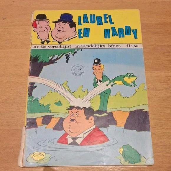 Laurel en Hardy nr 105, Boeken, Ophalen of Verzenden, Gelezen