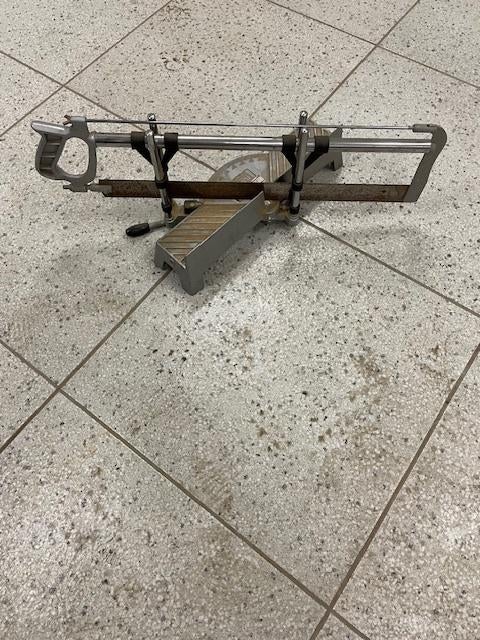 afkortzaag, Ophalen, Gebruikt, Afkortzaag