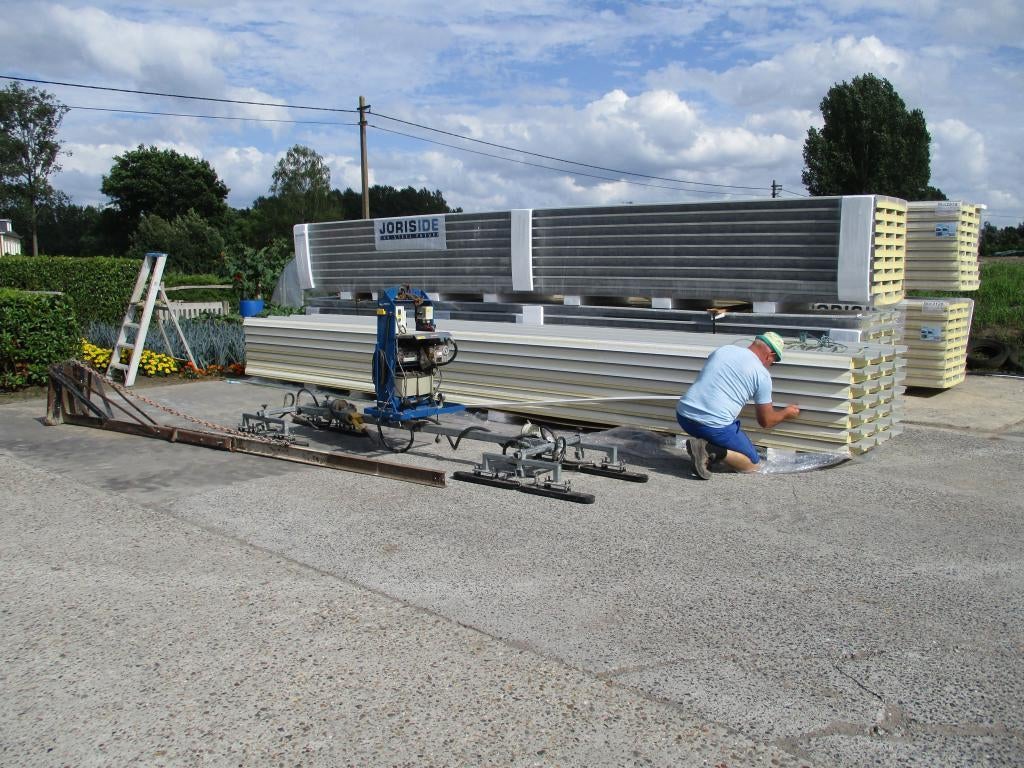 Geïsoleerde dakplaten lengte 2.70m gezocht., Gebruikt, Overige kleuren, 15 m² of meer, Metaal