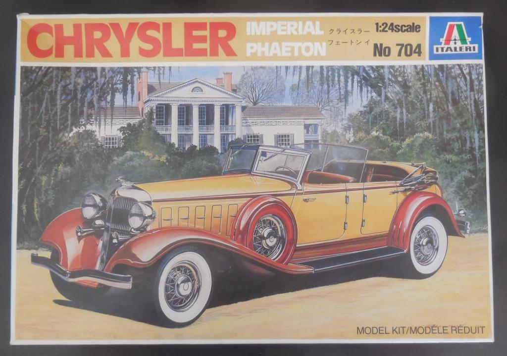 ITALERI - Chrysler Imperial Phaeton 1:24 + extra, Ophalen of Verzenden, Italeri