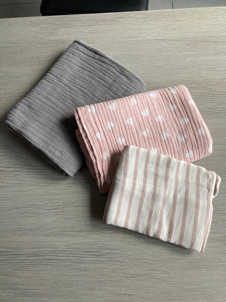 3 tetradoeken, nieuwe staat. Rookvrije omgeving., Kinderen en Baby's, Badjes en Verzorging, Ophalen of Verzenden, Nieuw, Overige typen