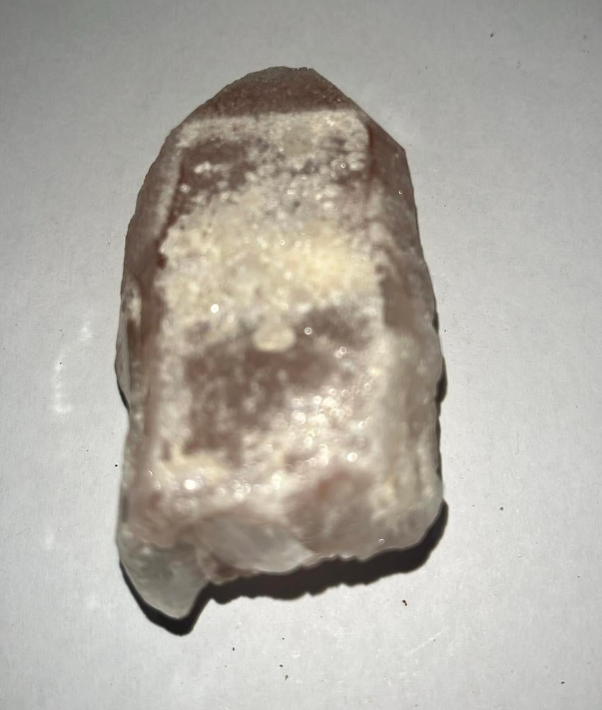 Ruwere Rozenkwarts - 118gram - 70mm x 38mm x 30mm, Ophalen of Verzenden, Mineraal