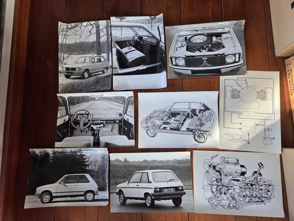 18x Photo de presse de la Citroën LN LNA, Enlèvement ou Envoi, Comme neuf