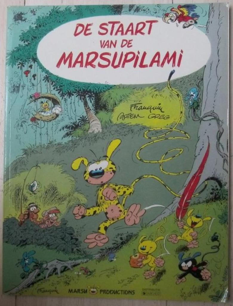strips Marsupilami ( Krokomootje ), Enlèvement ou Envoi