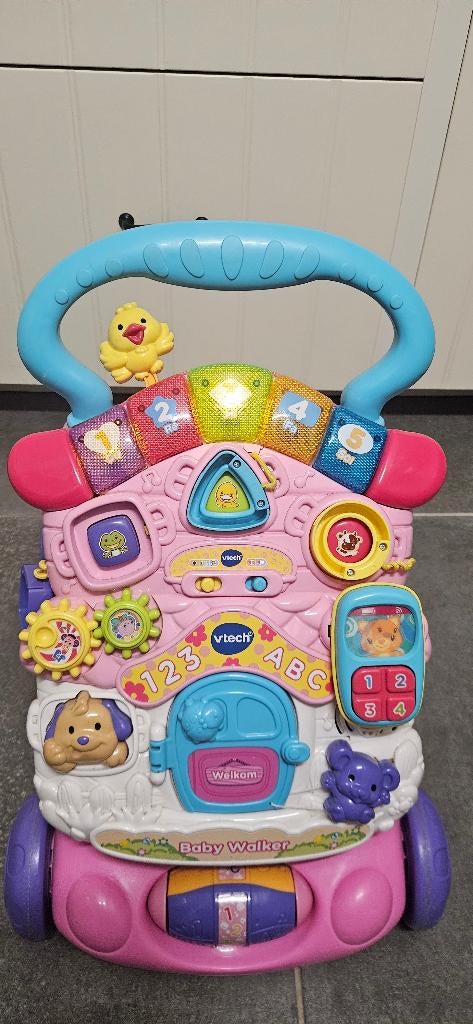 Loopwagen Vtech, Ophalen, Zo goed als nieuw, 6 maanden tot 2 jaar
