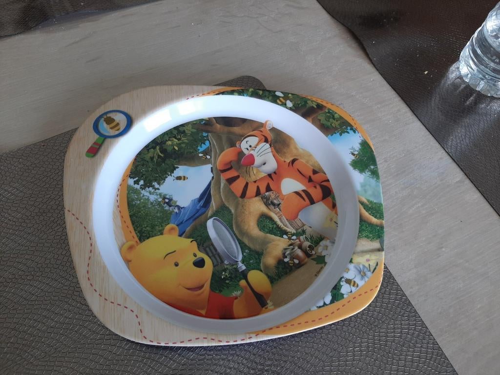 Baby bordje winnie the pooh, Ophalen