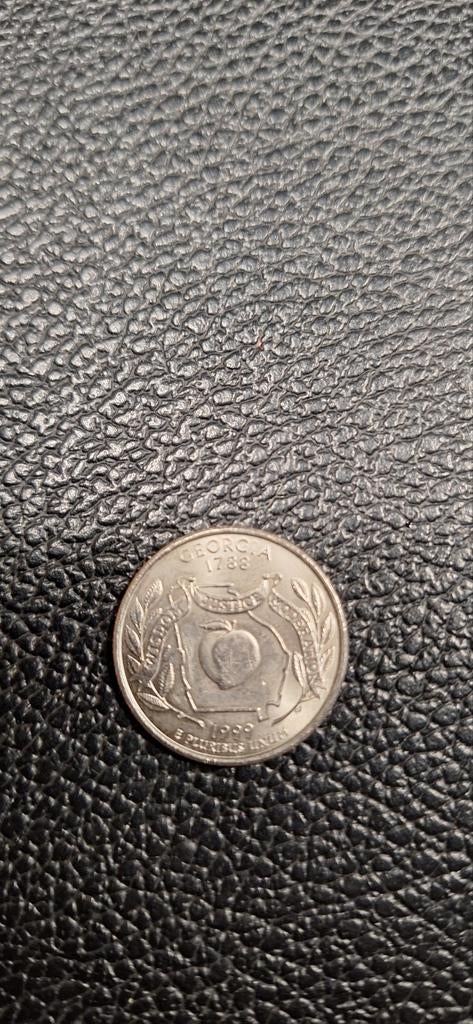 Amerika Quarter dollar 1999 P Georgië, Enlèvement ou Envoi