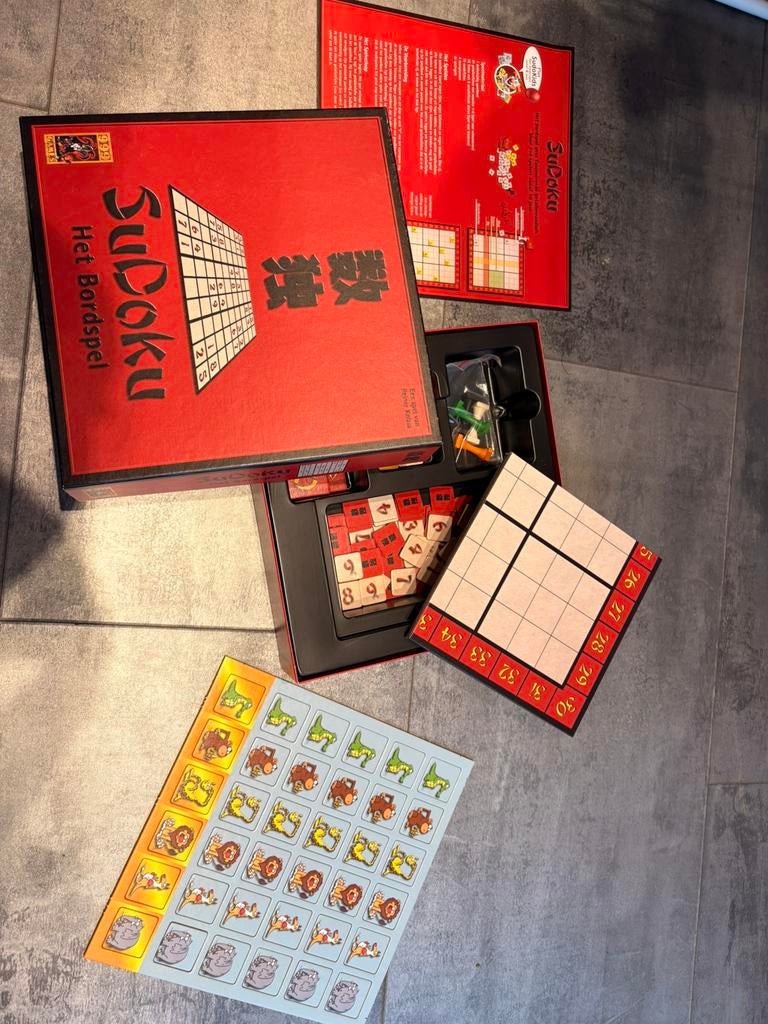 Sudoku gezelschapsspel, Enlèvement, Comme neuf