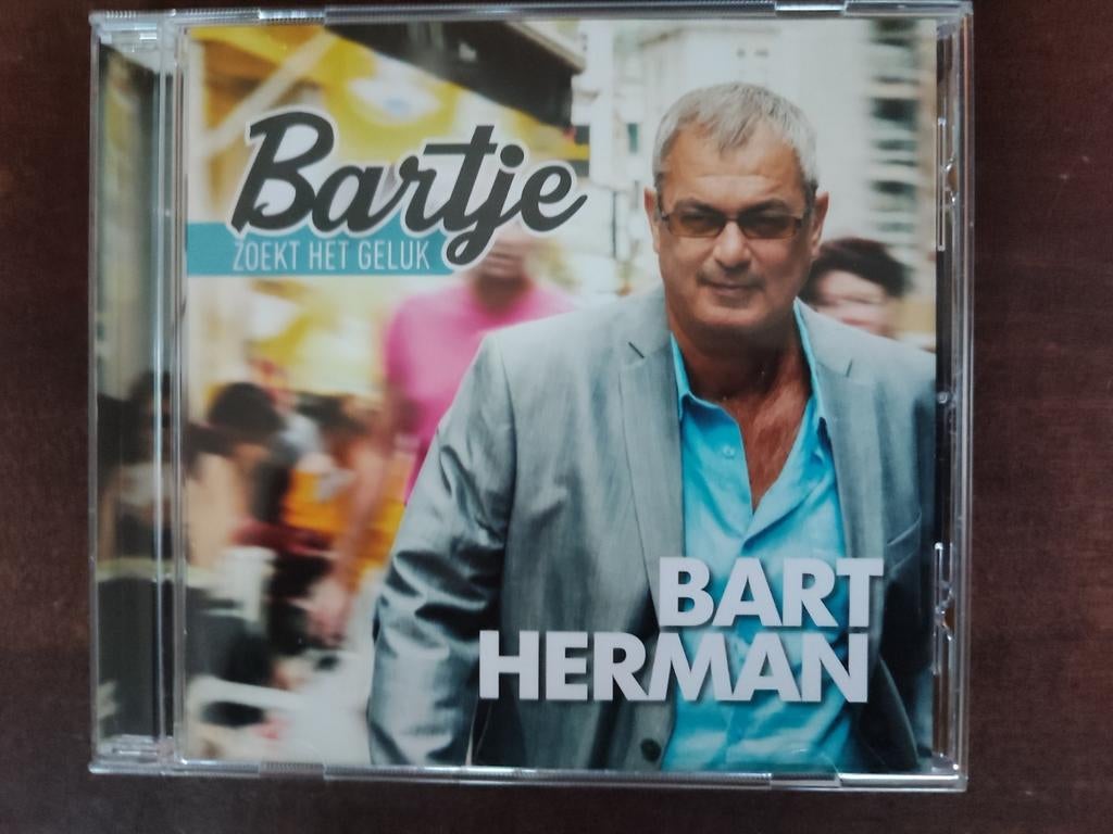 CD : BART HERMAN - BARTJE ZOEKT HET GELUK, Cd's en Dvd's, Ophalen of Verzenden, Zo goed als nieuw