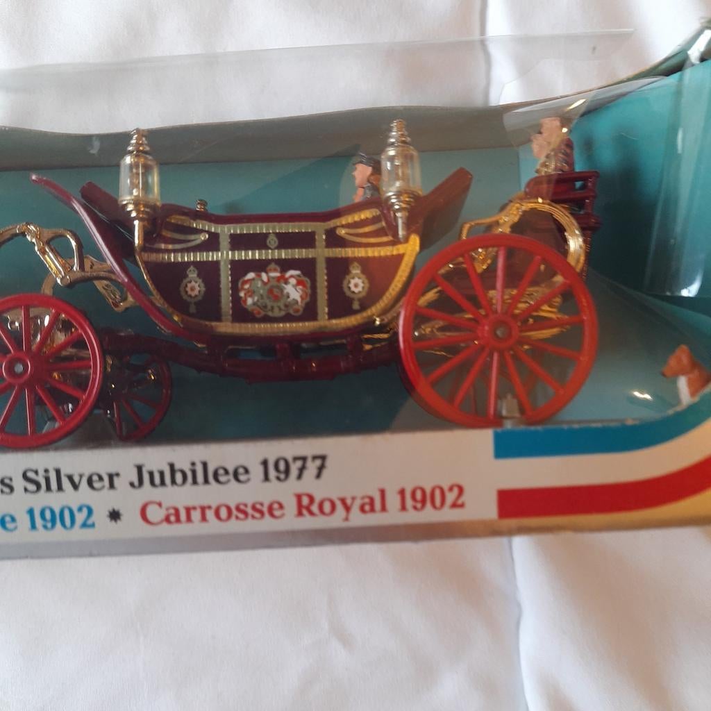 CORGI UK*SILVER JUBILEE LANDAUER CALÈCHE QUEEN ELISABETH 2*N, Enlèvement, Neuf, Autres types