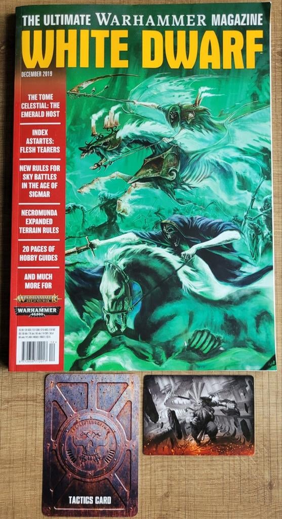 The Ultimate Warhammer Magazine: White Dwarf + 2 kaarten, Enlèvement ou Envoi, Utilisé, Livre ou Catalogue