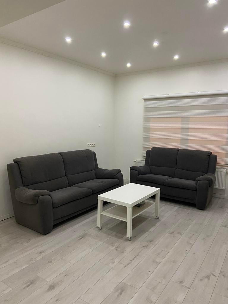 2 fauteuils 1 tafel, Huis en Inrichting, Zetels | Complete zithoeken, Ophalen, Zo goed als nieuw