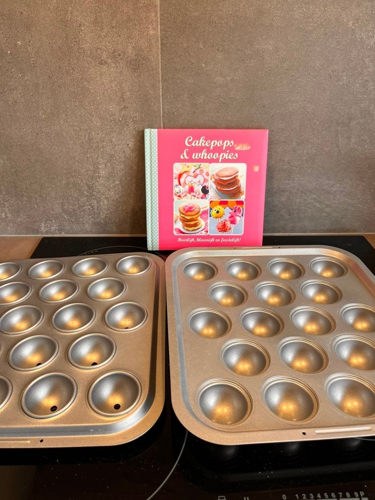 Cakepop bakvorm set met receptenboek, Ophalen, Bakvorm
