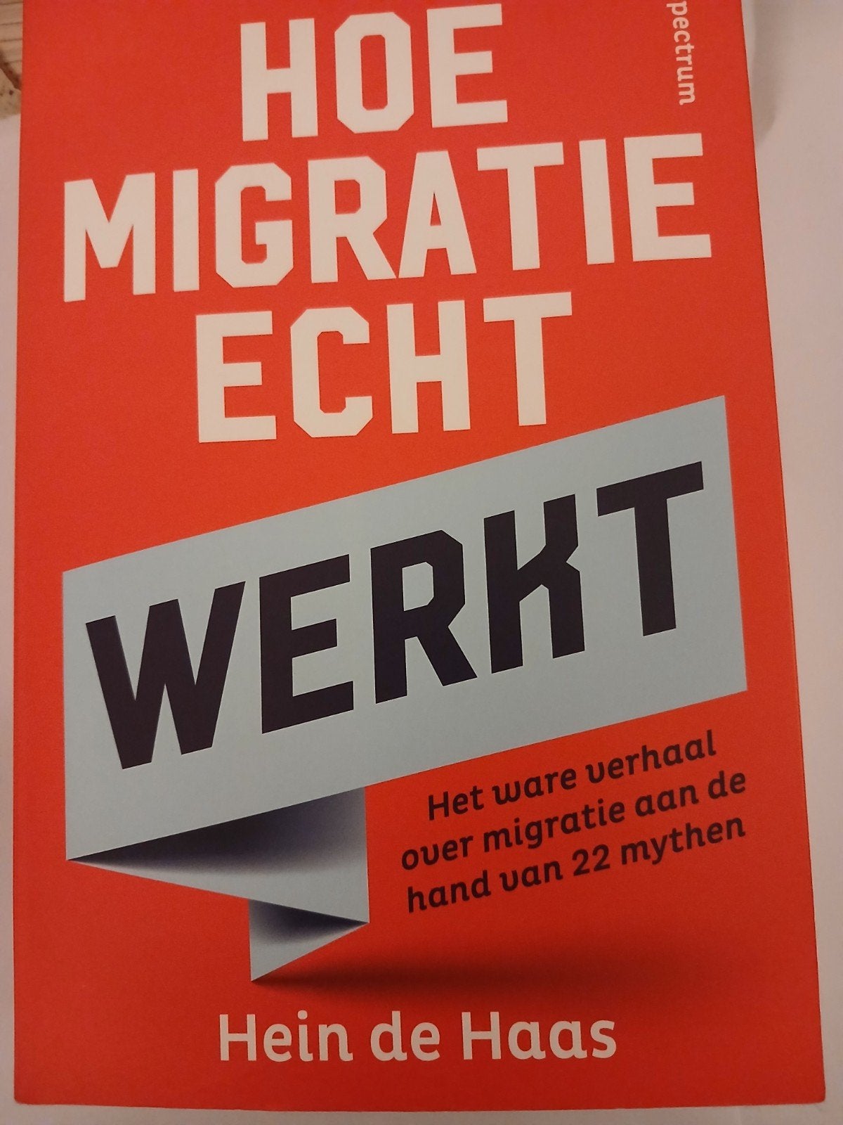 Hein de Haas - Hoe migratie echt werkt, Ophalen, Hein de Haas