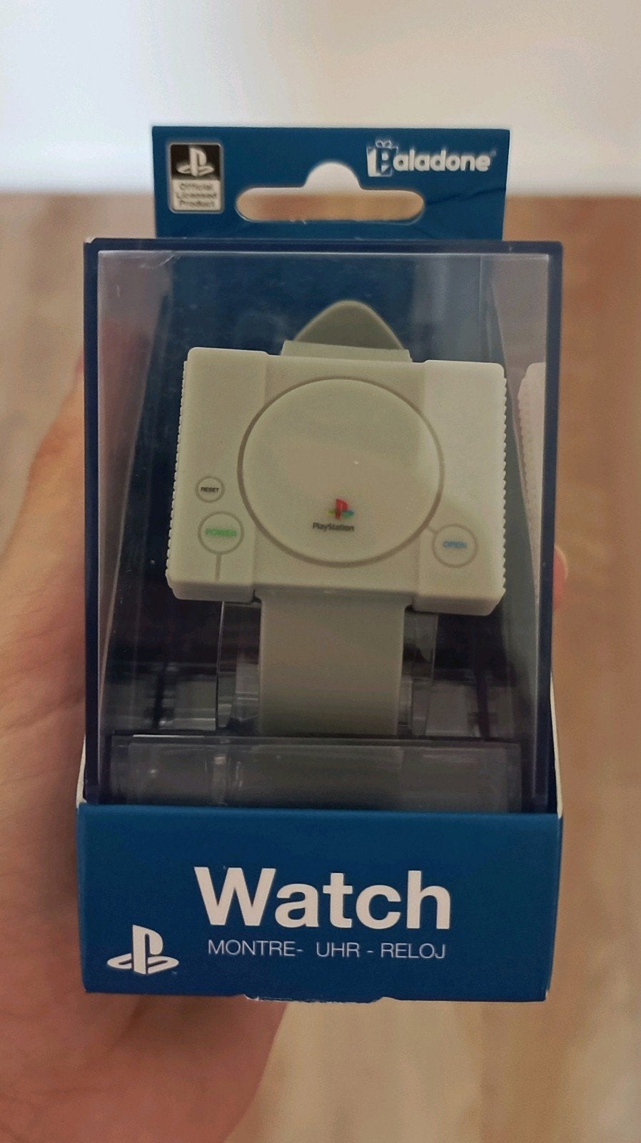 Officieel gelicentieerd PlayStation One-horloge, Handtassen en Accessoires, Horloges | Heren, Overige merken, Kunststof, Polshorloge