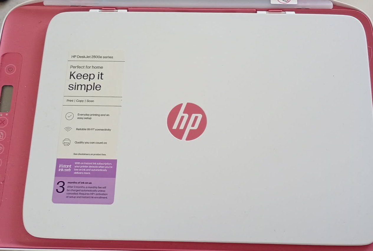 Printer HP DeskJet 2700e, Computers en Software, Printers, Ophalen, Zo goed als nieuw, Scannen, Printer