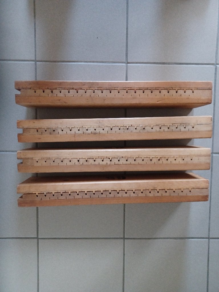 Antieke houten sigarenmallen €15/st of €50 voor alle 4 samen, Enlèvement ou Envoi