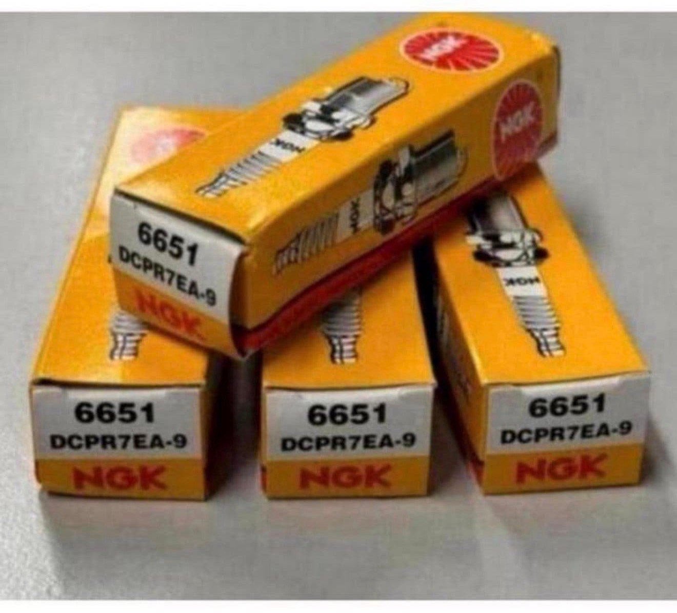 4X - 4 NGK bougie dcpr7ea-9 / 6651 originele bougies Nieuw, Ophalen of Verzenden