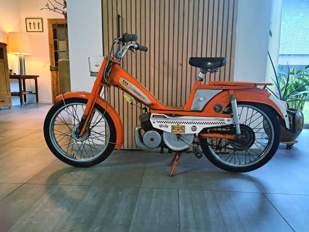 Mobylette motobecane, Enlèvement