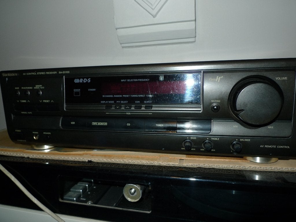 Technics stereo receiver SA- EX100, Audio, Tv en Foto, Ophalen of Verzenden, Gebruikt, Stereo, 60 tot 120 watt