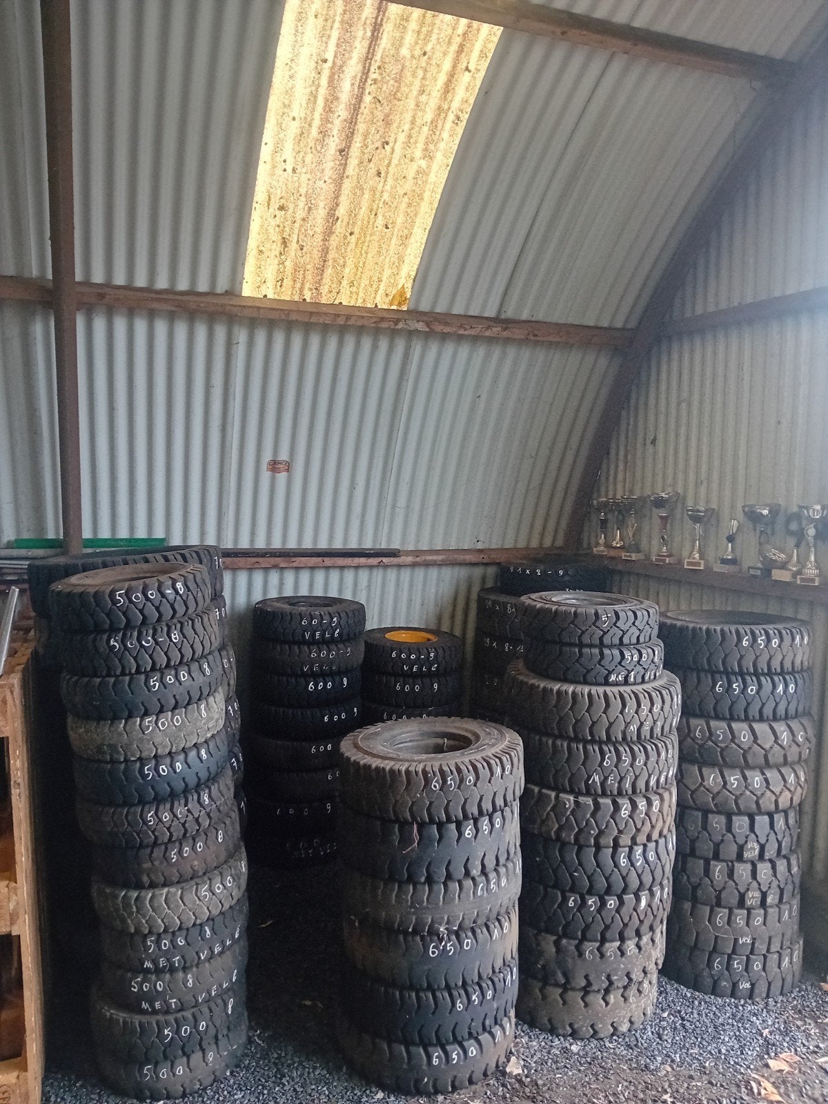 heftruck banden, Ophalen of Verzenden, Heftruck