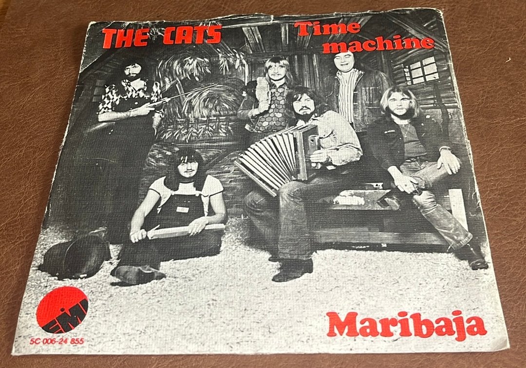 The Cats ‎– Time Machine - 7” vinyl single - NL, Cd's en Dvd's, Vinyl Singles, Ophalen of Verzenden, Gebruikt, Single