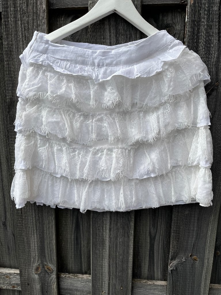 Wit rokje, Kleding | Dames, Rokken, ANDERE, Wit, Maat 42/44 (L), Ophalen of Verzenden