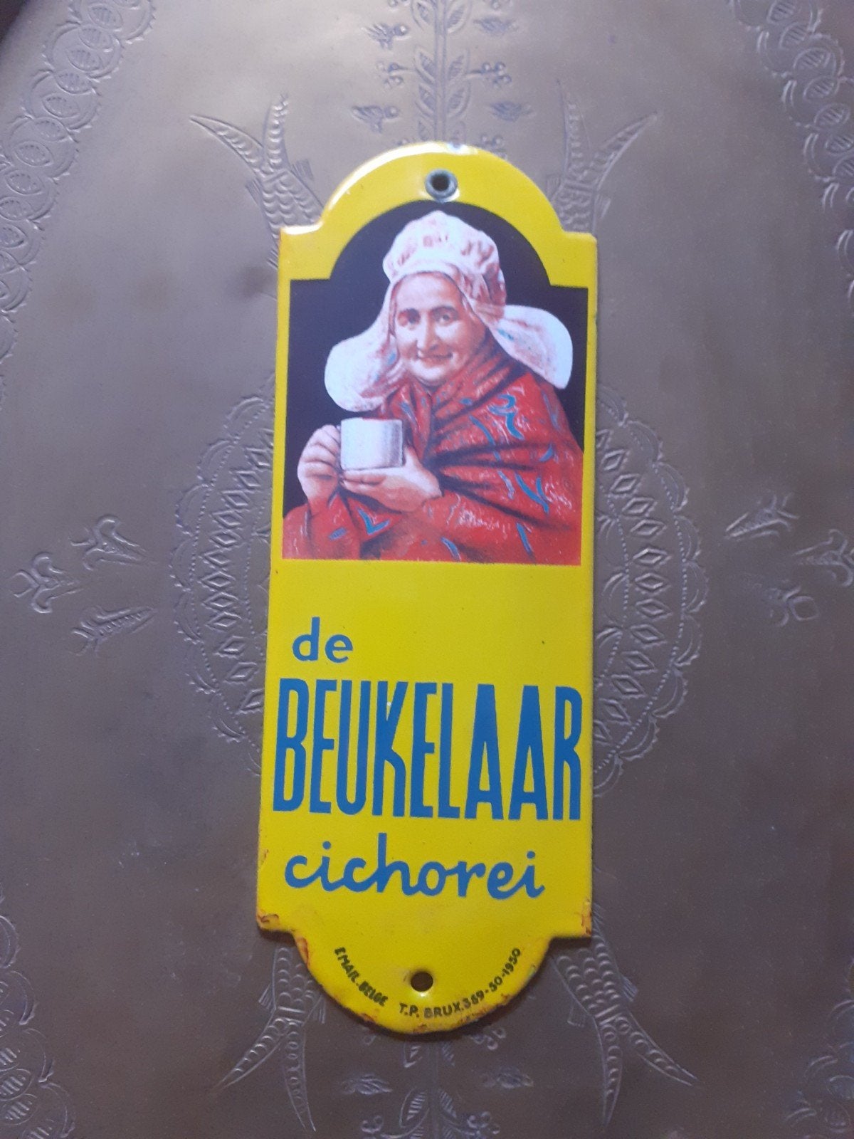 Poteau De Beukelaar Chicory 1950, Enlèvement