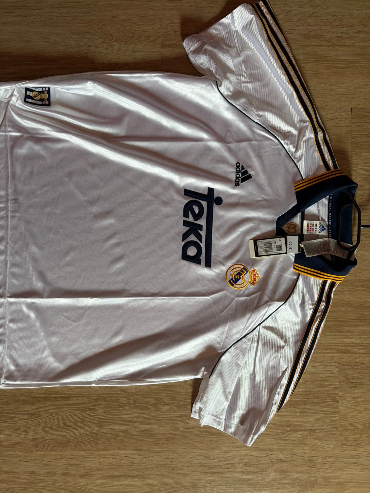 Retro Real Madrid shirt, Groter dan maat XL, Ophalen of Verzenden, Nieuw, Shirt