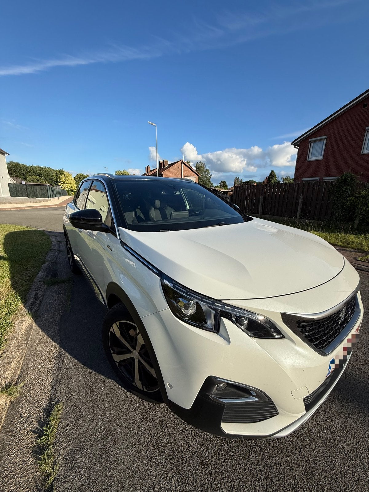 PEUGEOT 3008 // GT LINE //, Auto's, Voorwielaandrijving, Leder en Stof, Wit, 96 kW