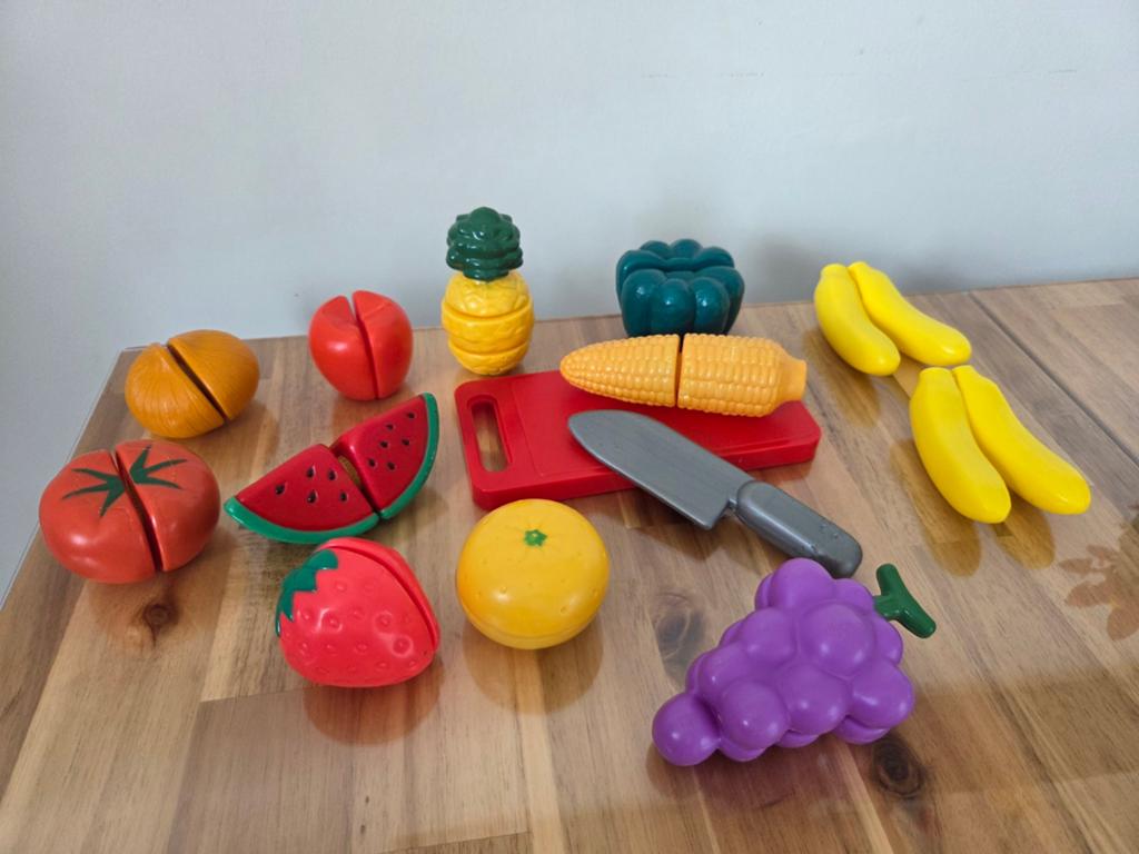 Dreamland Speelset Fruit & Groenten, Ophalen, Gebruikt, Kunststof, Speelkeuken-accessoire