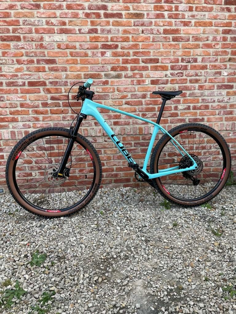 VTT carbone CUBE C 62, Fietsen en Brommers, Fietsen | Heren | Sportfietsen en Toerfietsen, Vering, 10 tot 15 versnellingen, Schijfrem