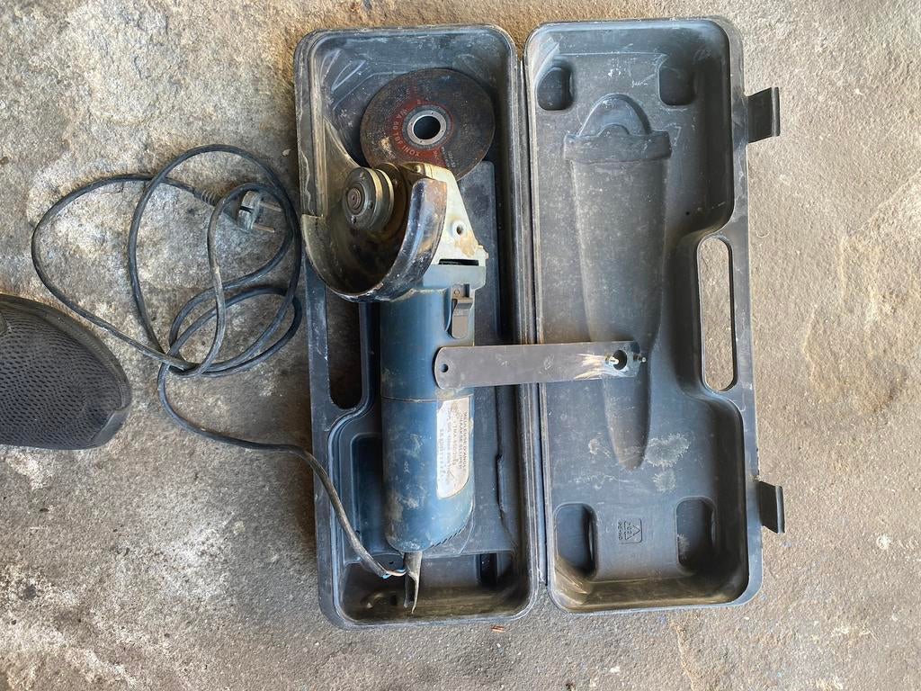 Kleine haakse slijpmachine, Doe-het-zelf en Bouw, Ophalen of Verzenden, Zo goed als nieuw