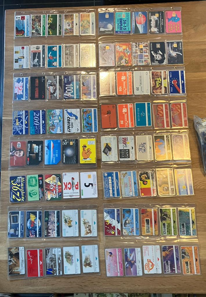 Collection de cartes téléphoniques RTT et Belgacom, Collections, Enlèvement ou Envoi