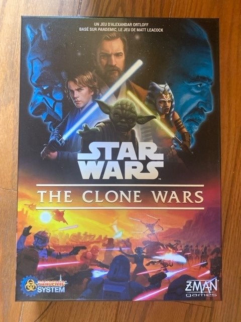 STAR WARS THE CLONE WARS - super jeu coopératif Pandémie, Envoi