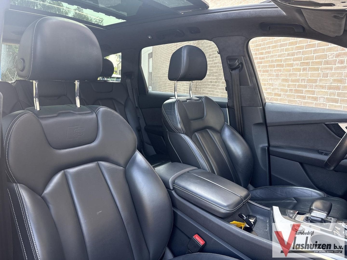 Audi Q7 3.0 TDI quattro Pro Line + 7p | Leder | Pano | Bose, Auto's, Audi, Automaat, Zwart, Zwart, Bedrijf