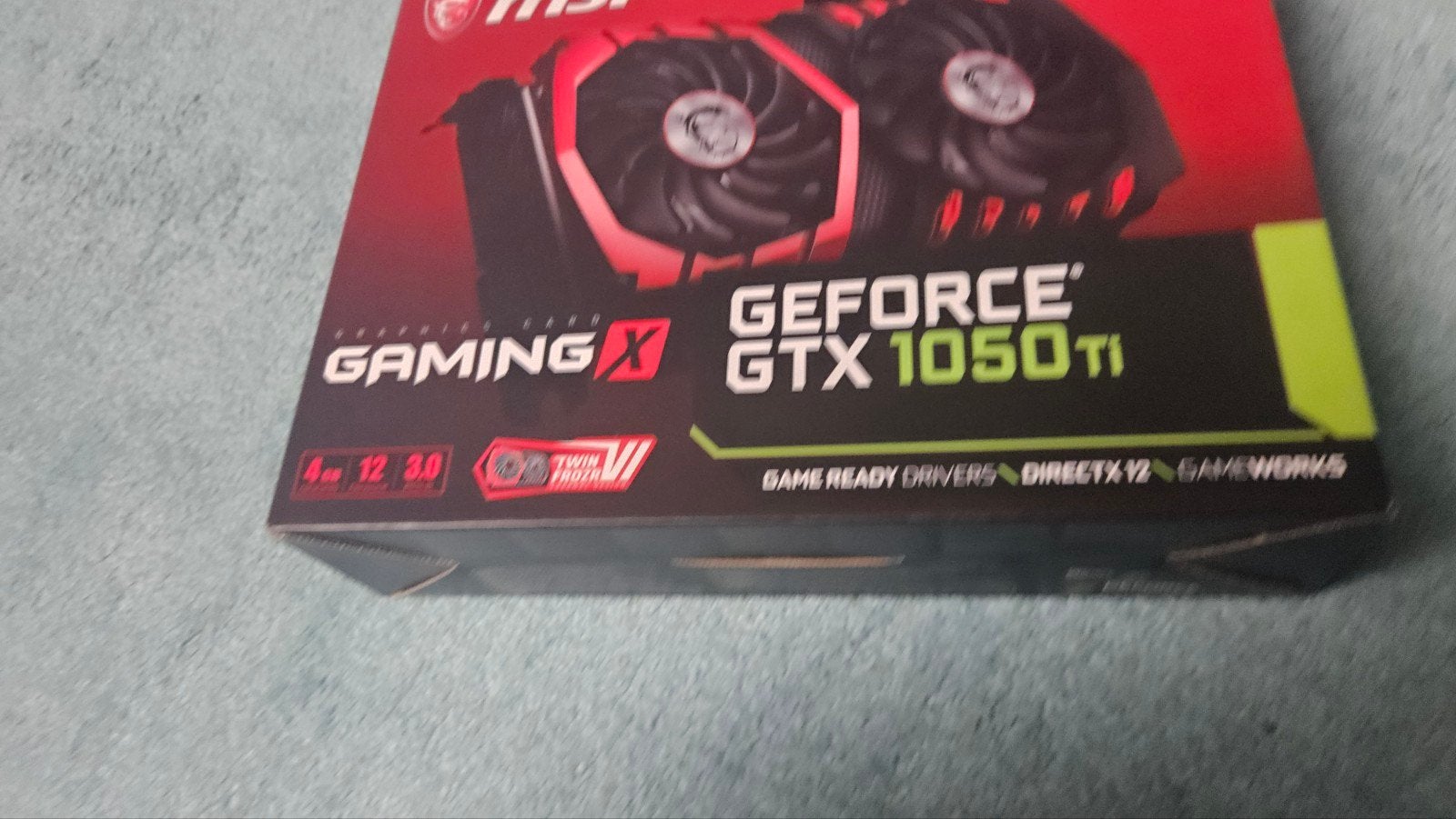 MSI Nvidia Gforce 1050Ti, Informatique & Logiciels, Enlèvement ou Envoi, HDMI, Comme neuf, GDDR5