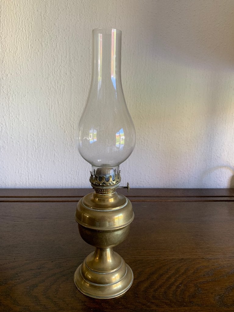 Kleine olielamp, Antiek en Kunst, Ophalen of Verzenden