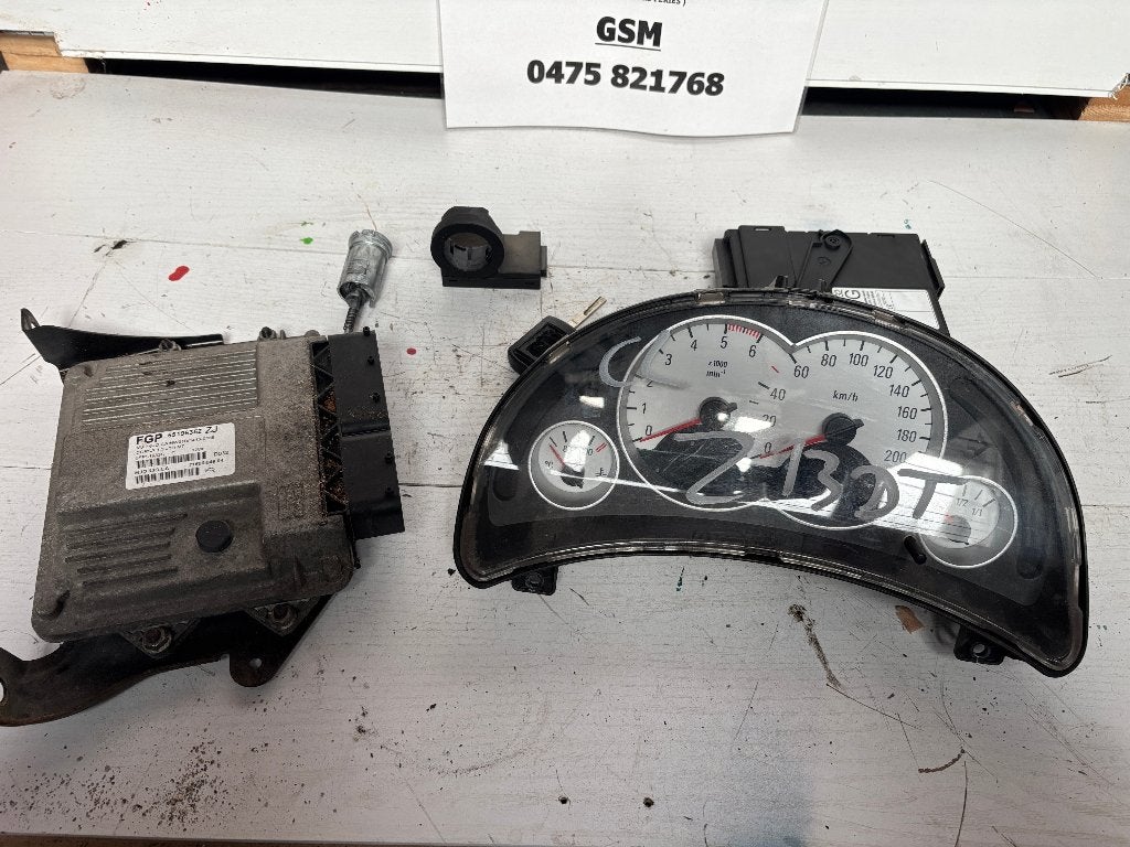 KIT DE DEMARRAGE OPEL CORSA C 1300 TURBO DIESEL, Autos : Pièces & Accessoires, Électronique & Câbles, Opel, Utilisé, Enlèvement